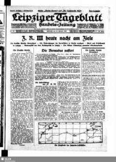 Leipziger Tageblatt und Handelszeitung : Amtsblatt des Rates und des Polizeiamtes der Stadt Leipzig