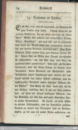 19. Euphemon an Cyrillus