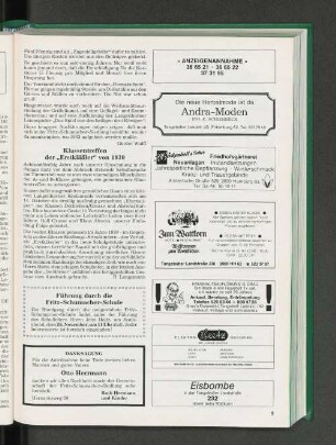 Klassentreffen der "Erstkläßler" von 1930