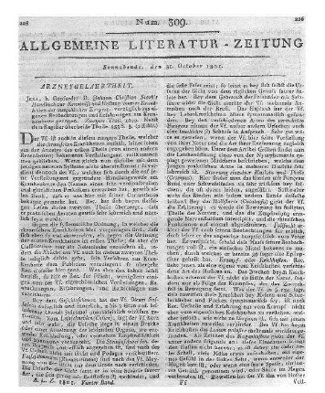 Stark, J. C.: Handbuch zur Kenntniss und Heilung innerer Krankheiten des menschlichen Körpers. T. 2. Vorzüglich aus eigenen Beobachtungen und Erfahrungen am Krankenbette gezogen. Jena: Göpferdt 1800