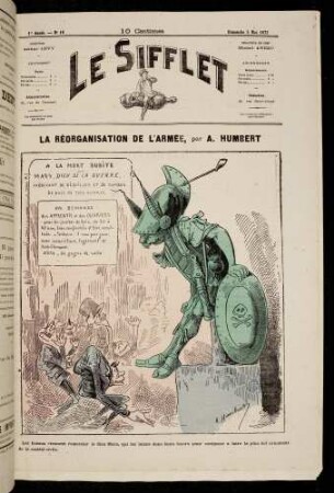 La réorganisation de l'armée, par A. Humbert