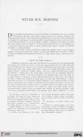 19: Studi sul Bernini