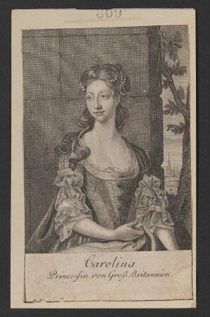 Porträt Caroline Elizabeth, Prinzessin von Großbritannien (1683-1737)