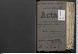 Anstellung und Dienstverhältnis der nichtbeamteten außerordentlichen Professoren, Dozenten und Privatdozenten an der Fakultät für Stoffwirtschaft, Abteilung für Chemie und Hüttenkunde der Technischen Hochschule Berlin, Bd. 1