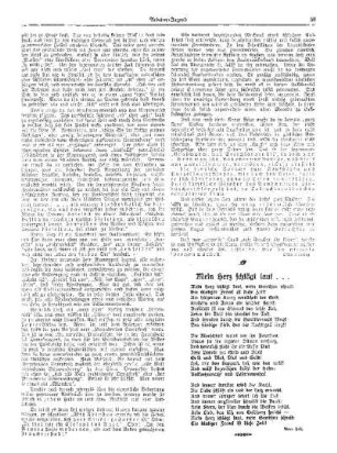 Mein Herz schlägt laut... : [Beilage zur "Arbeiter-Jugend"]