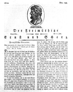 Nro. 138., Donnerstag den 12. July