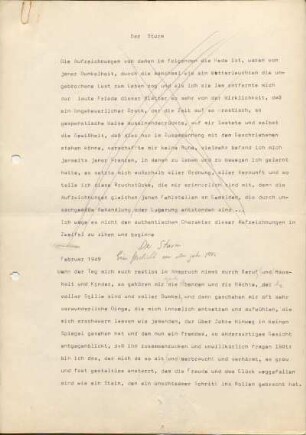 [W35]: Der Sturm. : Eine Geschichte aus dem Jahr 1946