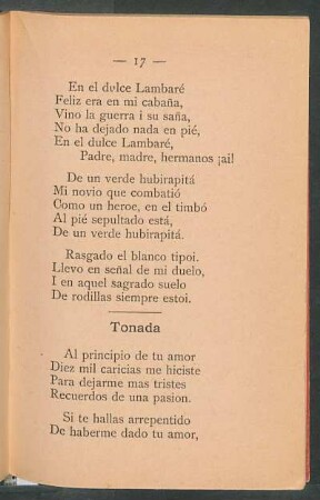Tonada