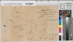 Ahlen (Ahlen) Grube Bernhard Kesselanlage Lageplan 1880 1 : 2500 31 x 50 Zeichnung Bergämter Nr. 5366