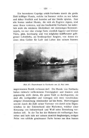 Feuersbrunst in Fairbanks am 22. Mai 1906.
