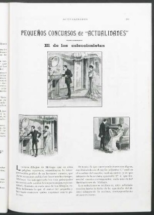 Pequeños concursos de "Actualidades" : El de los coleccionistas