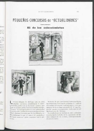 Pequeños concursos de "Actualidades" : El de los coleccionistas