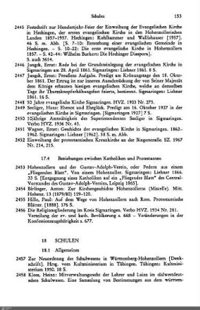 17.4 Beziehungen zwischen Katholiken und Protestanten