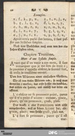 Chapitre Troisième.