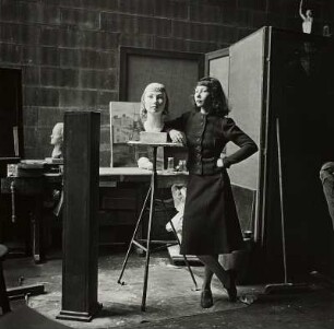 Bildhaueratelier in Greenwich Village