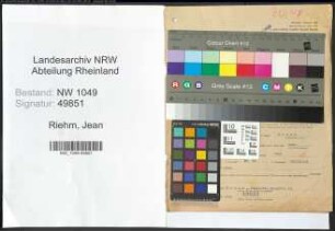 Entnazifizierung Jean Riehm , geb. 26.07.1900 (Kaufmann)