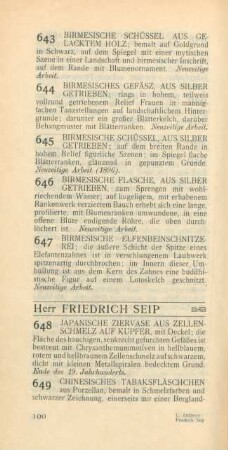 Herr Friedrich Seip