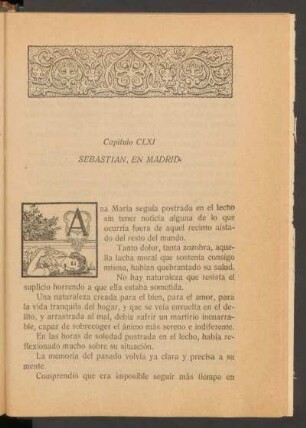 Capítulo CLXI - Sebastián, en Madrid