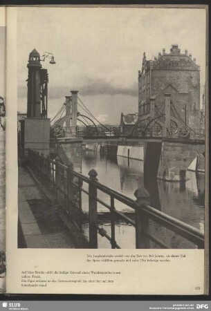 Die Jungfernbrücke