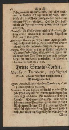 Dritte Staats-Tortur.