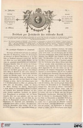 Heft 1 (18. Oktober 1883)