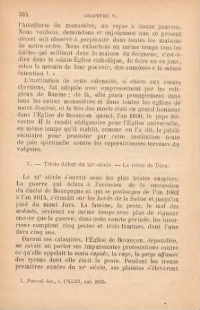 V. - Triste début du XIe siècle. - La trêve de Dieu