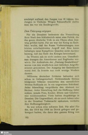 Dem Untergang entgegen