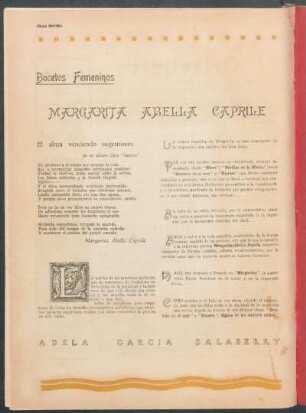 Margarita Abella Caprile : Bocetos femeninos