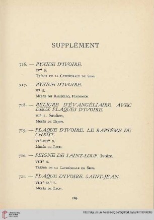 Supplément