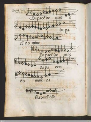 Sigismundus Hemelius : Da pacem domine
