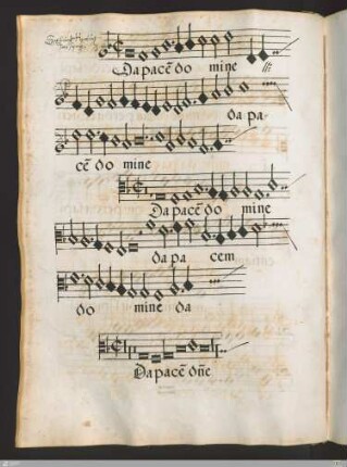 Sigismundus Hemelius : Da pacem domine