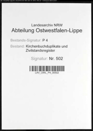 Kirchenbuchduplikate der katholischen Gemeinde Hüsten (GHT 1838-1844). (Gemeinde: Neheim-Hüsten, katholische Gemeinde Hüsten)