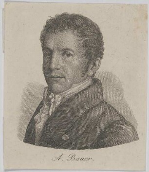 Bildnis des A. Bauer (1772-1843)