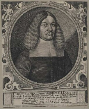 Bildnis des Philippus Adolphus Walther