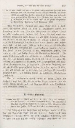 113-124 Kirchliche Literatur