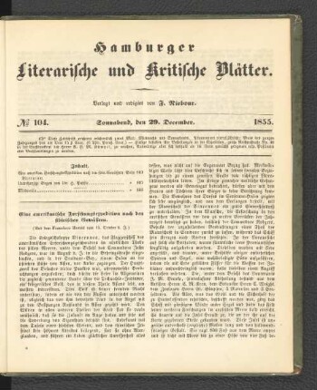 No. 104. 29. Dezember 1855