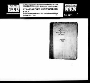 Beiträge [des Esslinger Konrektors] Karl Pfaff zu den historiographischen Teilen der OAB