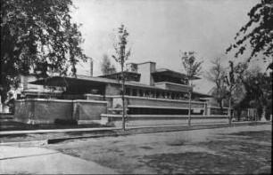 Chicago, Robie House; Wright, Frank Lloyd