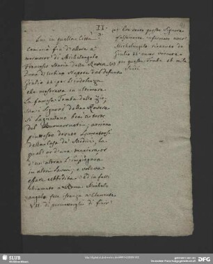 [Faszikel 28: Zur politischen Geschichte Italiens in der ersten Hälfte des 16. Jh. und zum Wirken Michelangelos (Fragment)]