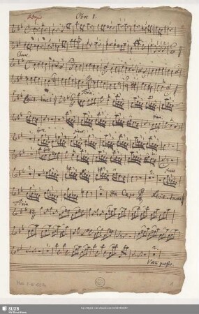 Cantatas - Mus.2-E-657 : V (X), orch, bc