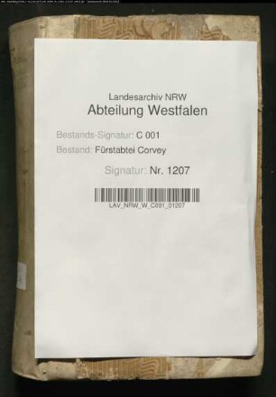Regierungsprotokoll mit Namensregister (Protocollum regiminis)