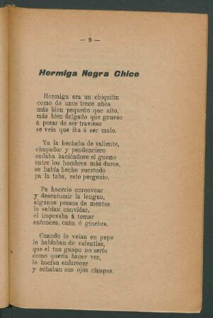Hormiga Negra chico