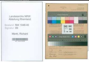Entnazifizierung Richard Merkt , geb. 27.09.1919 (Angestellter)