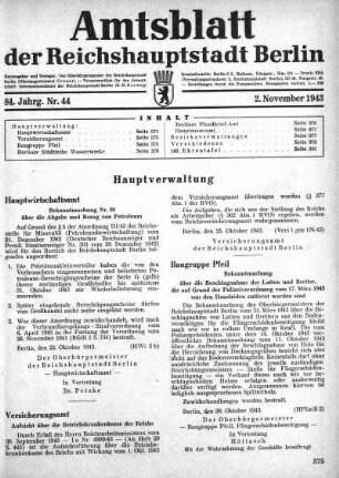 1943,44: Nr. 44, 2. November 1943