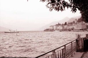 Bellagio: Blick auf Bellagio von der Uferpromenade