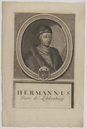 Bildnis des Hermannus de Lobdenburg
