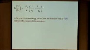 Temperature and kinetics