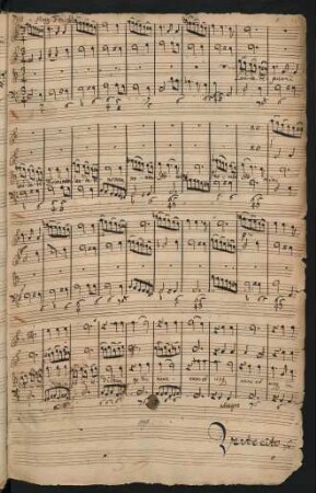 Laudate pueri; A, strings, bc; d-Moll