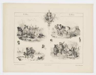 Figuren und Köpfe, Blatt 48 der Folge "Gutes und Böses"