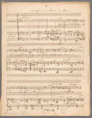 4 Lieder, V, pf, op. 40 - BSB Mus.Schott.Ha 8598-3